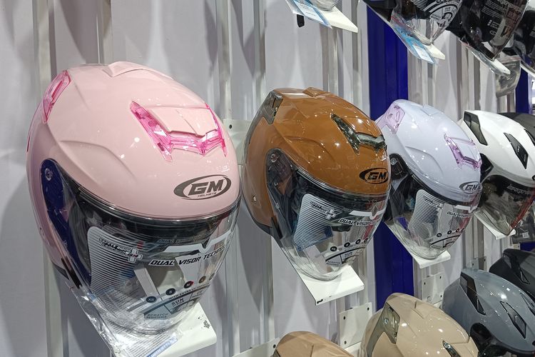 half face, helm half face, IMHAX 2025, helm motor, helm open face, Pilihan Helm Open Face di IMHAX 2025, mulai Rp 200.000
