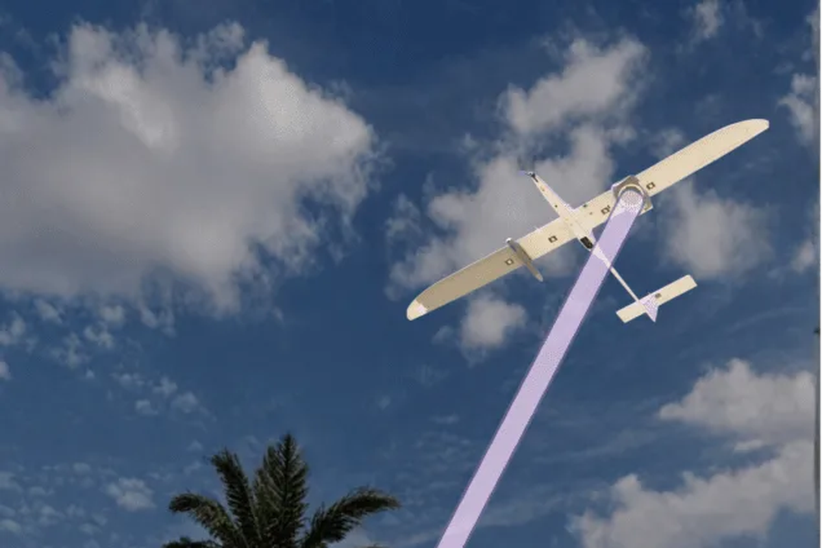 laser, drone, Drone Bisa Terbang Tanpa Henti? Teknologi Laser Ini Isi Daya di Udara