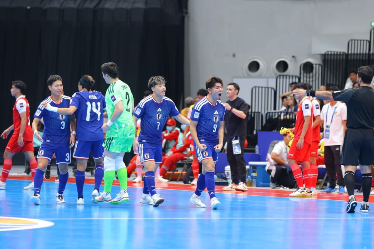 Piala Asia Futsal 2026, Timnas Futsal Indonesia, Jepang, Timnas Futsal Indonesia vs Jepang, Firman Adriansyah, Yogi Saputra, Samuel Eko, Live Skor Timnas Futsal Indonesia Vs Jepang 3-3, Penalti Kazuya Shimizu Jadi Petaka Garuda