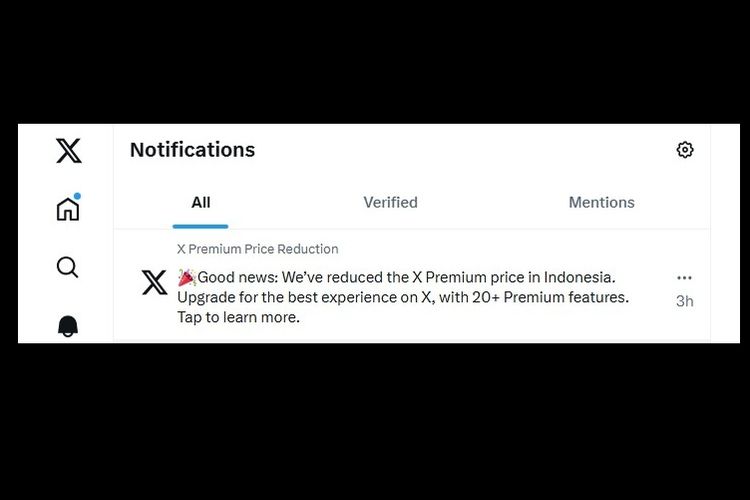 media sosial, Twitter, X Premium, centang biru, X Twitter, twitter, Harga Centang Biru X Twitter di Indonesia Kini Lebih Murah