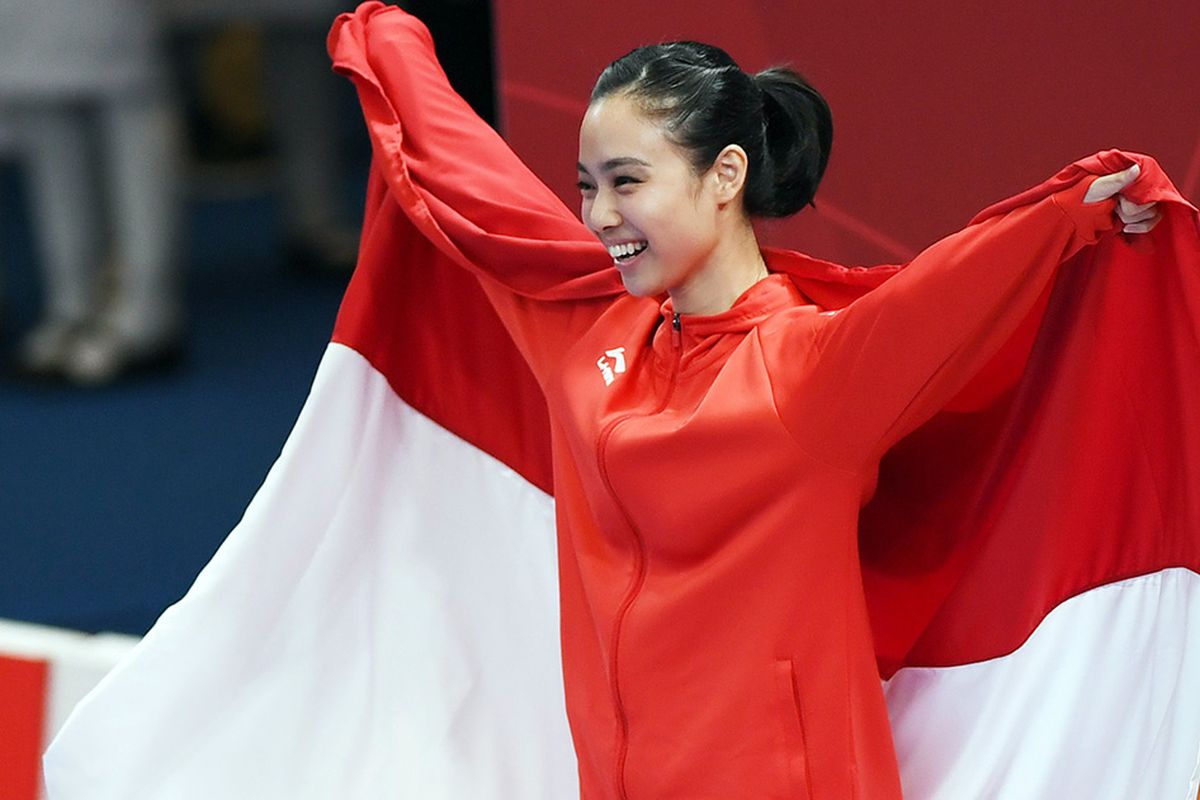 Lindswell Kwok, wushu, Indonesia, Timnas Indonesia, jam rolex, jam Rolex Prabowo untuk timnas Indonesia, Lindswell Kwok, Ratu Wushu Indonesia yang Sorot Kesenjangan Atlet