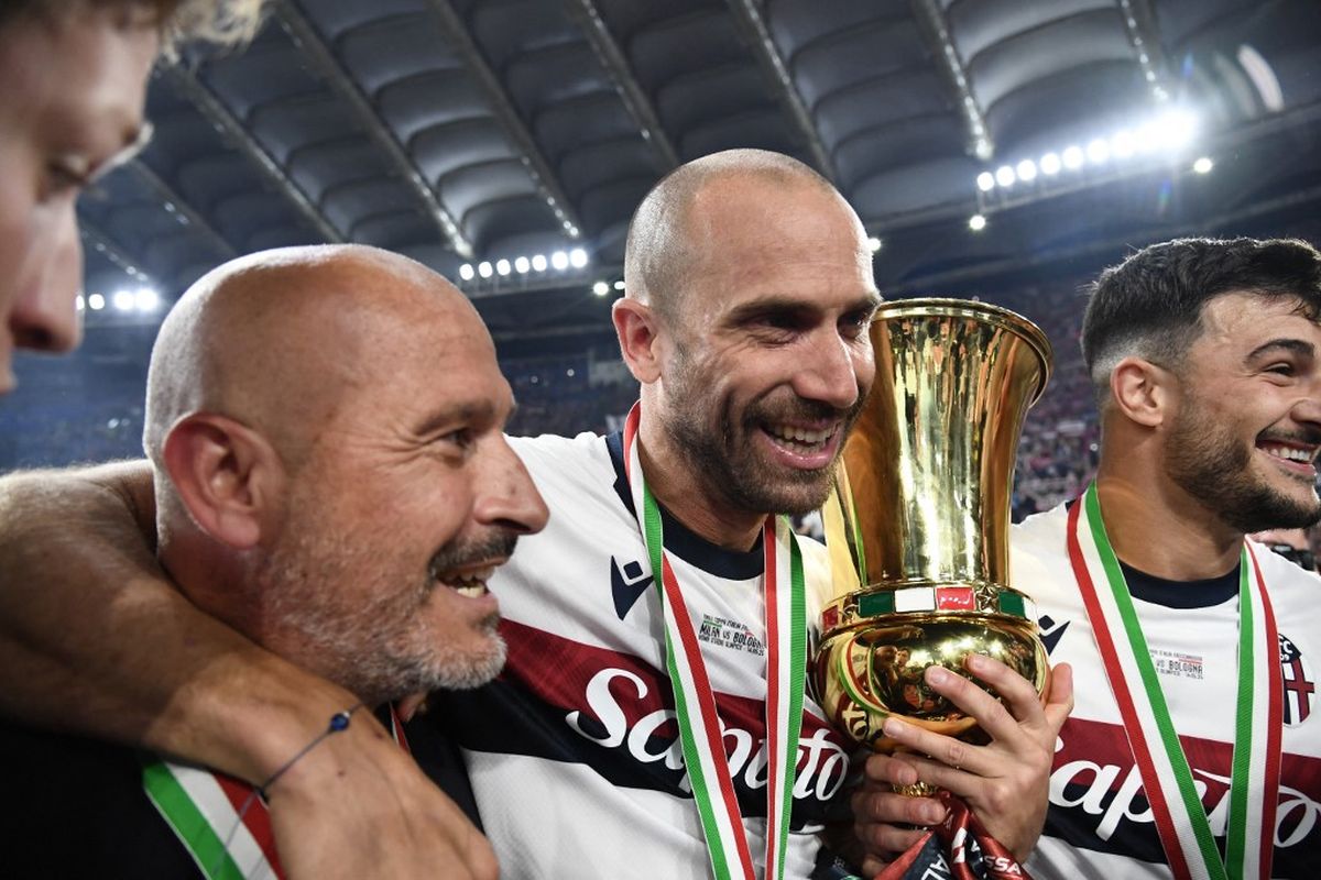 Bologna, Coppa Italia, AC Milan vs Bologna, Vincenzo Italiano, Hasil Coppa Italia AC Milan Vs Bologna 0-1, Kala Italiano Membaca Strategi Rossoneri