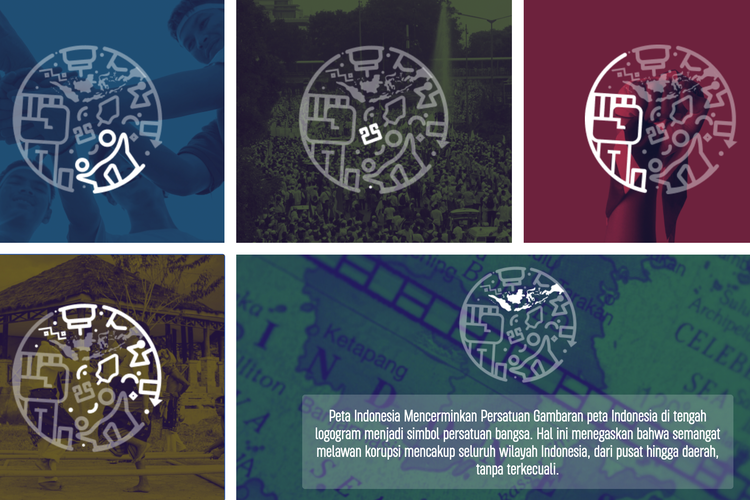 Hakordia 2025, Hari Antikorupsi Sedunia 2025, makna logo hari antikorupsi sedunia 2025, tema hari antikorupsi sedunia 2025, makna logo hakordia 2025, tema hakordia 2025, Makna Logo Hari Anti Korupsi Sedunia 2025 Indonesia, 1. Warna merah, 2. Angka 25 kuning, 3. Dua orang bergandeng tangan, 4. Gunungan wayang, 5. Peta Indonesia