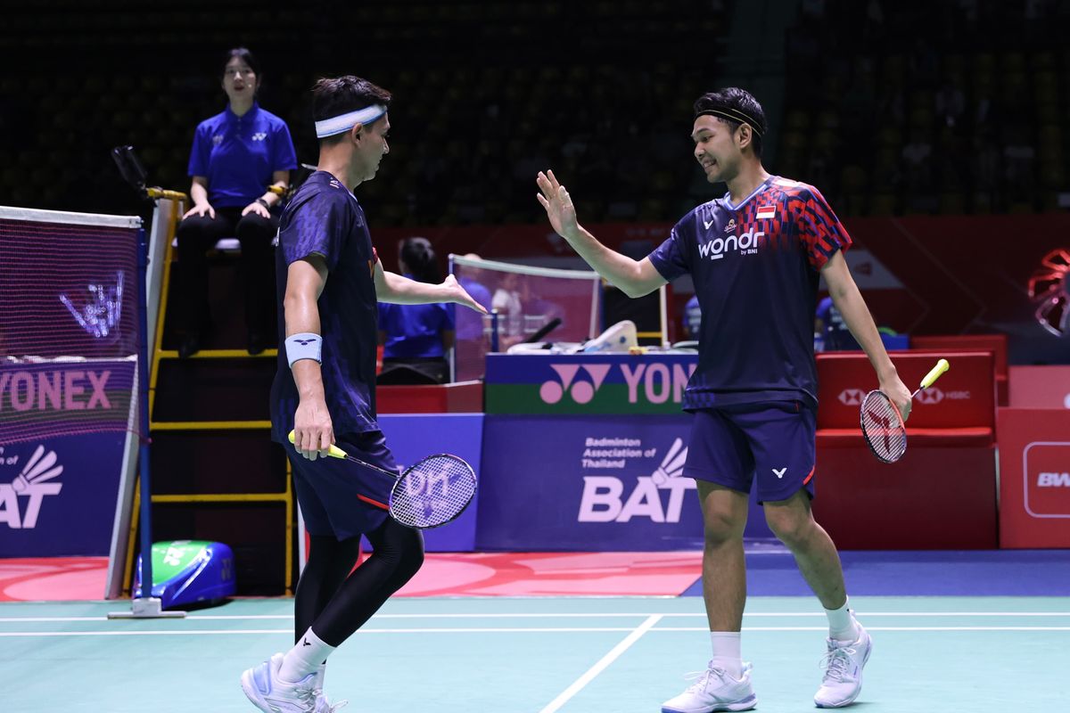 Hasil Thailand Open, Thailand Open 2025, Fajar/Rian, Fajar Alfian/Muhammad Rian Ardianto, Aaron Chia/Soh Wooi Yik, Herry IP, hasil thailand open 2025, amri syahnawi nita violina marwah, Hasil Thailand Open 2025: 2 Wakil Indonesia Gugur, Herry IP Bawa Ganda Malaysia ke Final