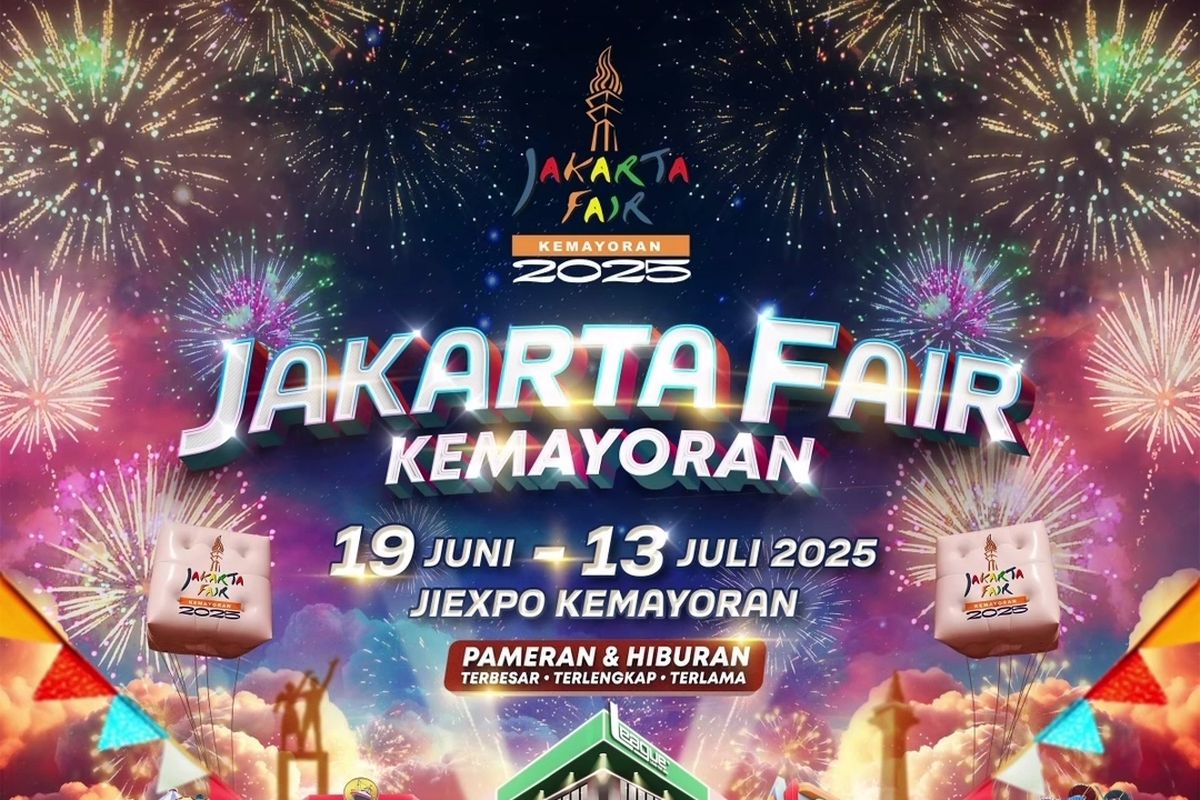 Jakarta Fair 2025, Harga Tiket Jakarta Fair 2025, Cara Beli Tiket Jakarta Fair 2025, Jam Operasional Jakarta Fair 2025, Bintang Tamu Jakarta Fair 2025, jakarta fair 2025, Harga tiket jakarta fair 2025, cara beli tiket Jakarta Fair 2025, Harga Tiket Jakarta Fair 2025, Jadwal Buka, dan Daftar Acara Lengkap, Harga Tiket Jakarta Fair 2025 , Cara Beli Tiket Jakarta Fair 2025 , Jam Operasional Jakarta Fair 2025, Ribuan Stand Jakarta Fair 2025 dari Berbagai Sektor Industri, Bintang Tamu Jakarta Fair 2025