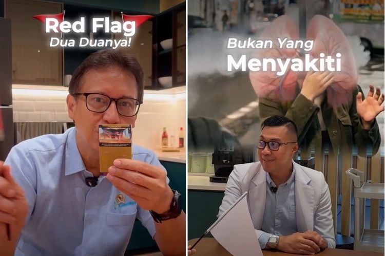 red flag, dampak merokok, hubungan, kebiasaan merokok, perokok pasif, Menkes Sebut Cowok Perokok Bisa Jadi Red Flag, Ini Alasannya, Dikaitkan dengan hubungan jangka panjang, Risiko tidak hanya pada perokok aktif, Istilah “red flag” dilihat dari sisi kesehatan, Imbauan untuk lebih peduli pada kesehatan, Kesadaran jadi kunci gaya hidup sehat
