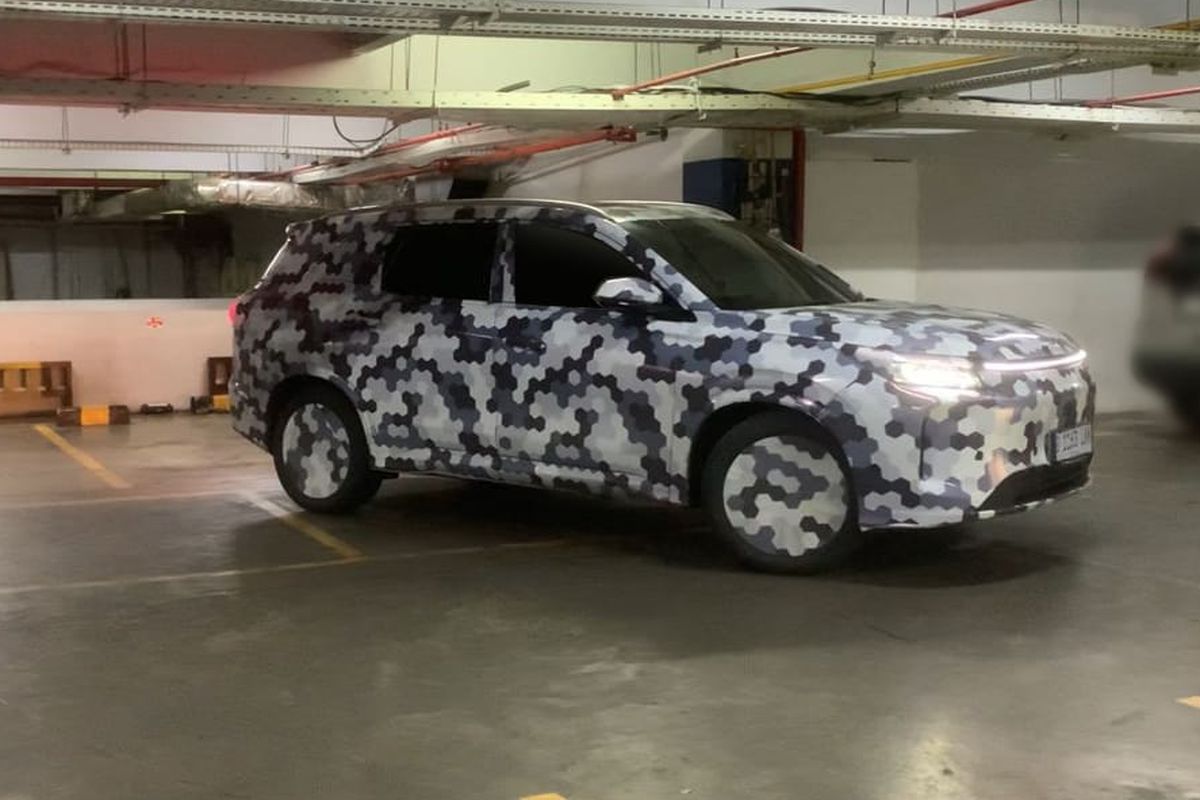 DFSK E5 Plus, PHEV, Mobil Listrik Baru DFSK Tertangkap Kamera, Diduga DFSK E5 Plus