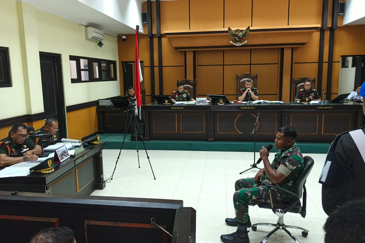 Kupang, Luka, Sidang Militer, Prada Lucky namo, prada lucky, Sidang Militer Kupang: Luka dan Penganiayaan Prada Lucky Namo Terungkap