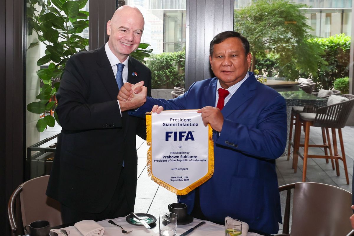 Prabowo Subianto, FIFA, Gianni Infantino, Isi Pertemuan Presiden Prabowo Subianto dengan Gianni Infantino