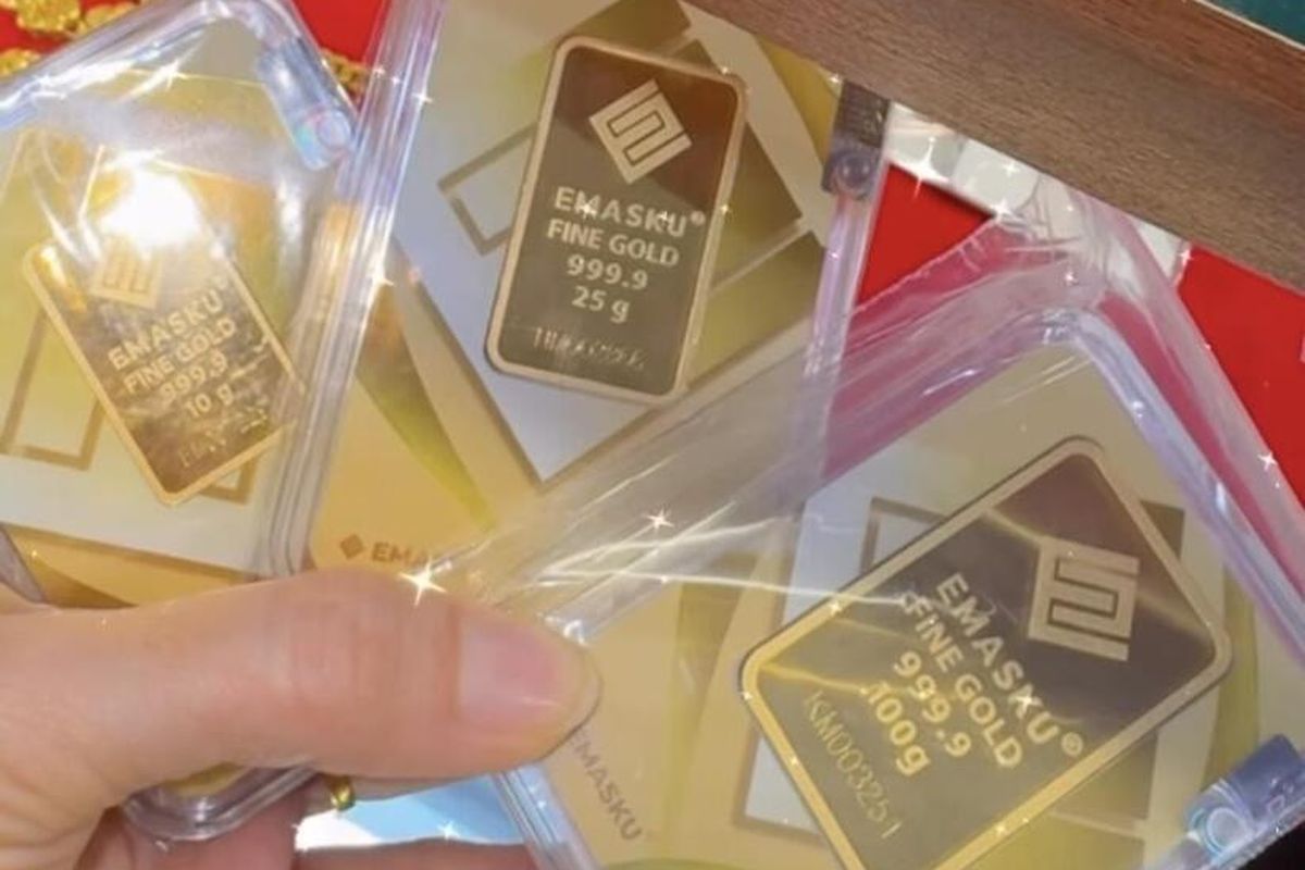 emas, emas Antam, harga emas, harga emas Antam, harga emas hari ini, emas antam 1 gram, harga emas 1 gram, harga emas hari ini 1 gram, Harga Emas Antam Hari Ini 11 November 2025 Naik Rp27.000, Sentuh Rp2,36 Juta per Gram