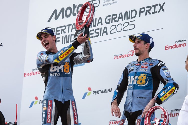 MotoGP, Sirkuit Mandalika, Alex Marquez, Gresini Racing, ducati, Fermin Aldeguer, Desmosedici GP24, motogp 2025, MotoGP Indonesia 2025, Aldeguer Optimistis Ulangi Hasil Positif di Phillip Island