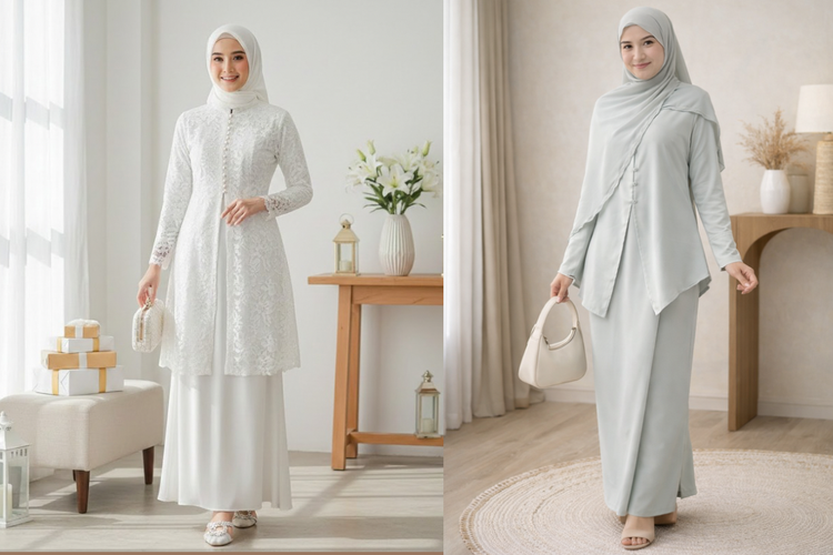 Tren One Set Lebaran 2026, Elegan dan Nyaman Dipakai Silaturahmi, Siluet Longgar yang Tetap Terstruktur, Warna Lembut dan Earthy Masih Jadi Andalan, Permainan Tekstur: Brokat, Jacquard, dan Satin Doff, Fleksibel Dipadu-padankan, Tips Memilih One Set untuk Lebaran dan Kondangan