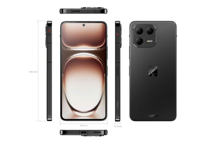 smartphone, Hiroh Phone, sensor, privasi, Ini Dia Hiroh Phone, HP yang Punya Tombol Fisik Darurat untuk Anti-sadap