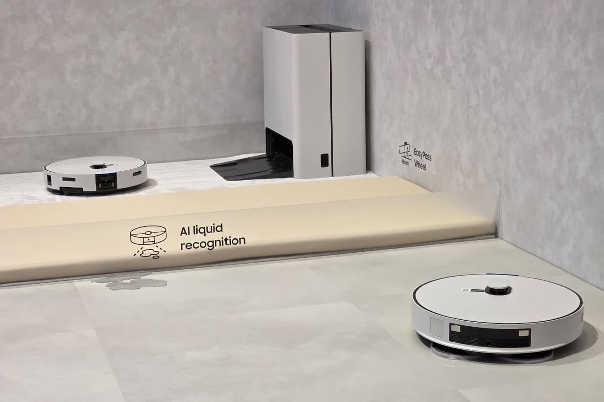 Samsung, CES 2026, Robot vacuum, vacuum cleaner, Samsung Pamer Robot Vacuum Super Kuat di CES 2026, Bisa Isap Beban 10 Kg