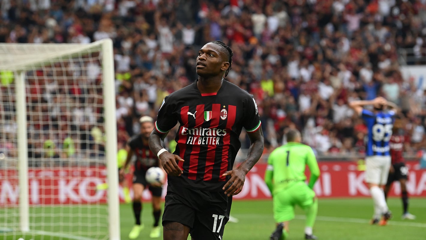 5 klub yang bisa rekrut Rafael Leao dari AC Milan, 1. Manchester City, 2. Real Madrid, 3. Inter Milan, 4. Bayern Munich