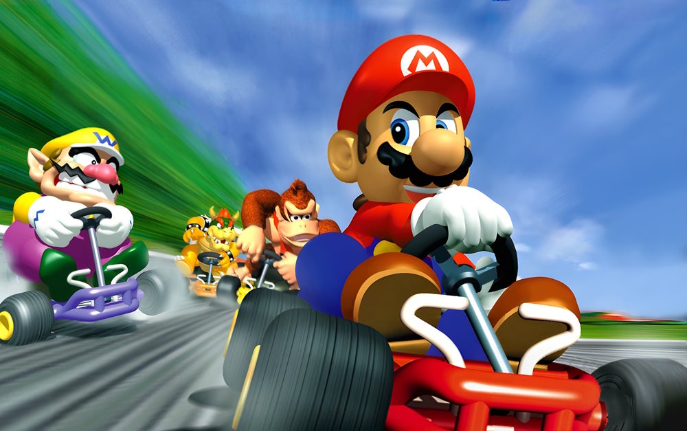 11. Mario Kart: Super Circuit, 10. Mario Kart Tour, 9. Super Mario Kart, 8. Mario Kart 64, 7. Mario Kart 7, 6. Mario Kart Wii, 5. Mario Kart 8, 4. Mario Kart DS, 3. Mario Kart World, 2. Mario Kart: Double Dash!!, 1. Mario Kart 8 Deluxe