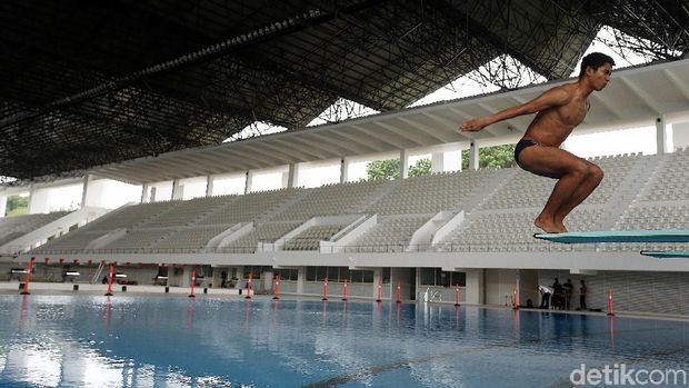 Array,Stadion Akuatik GBK, Dibangun di Era Sukarno, Kini Berwajah Modern