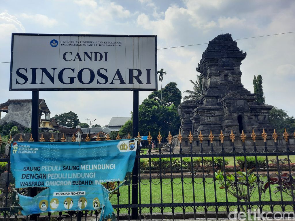 Array,Ada Candi Bersejarah di Tengah Permukiman Padat Penduduk di Malang