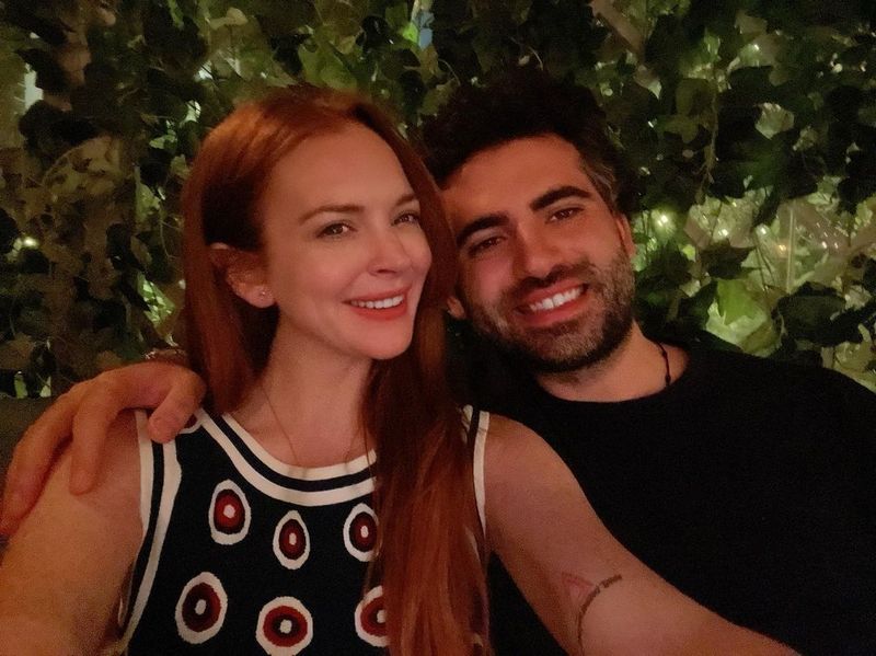 Array,Lindsay Lohan Ungkap Pengalamannya Bertemu Keluarga Suami yang Berdarah Arab