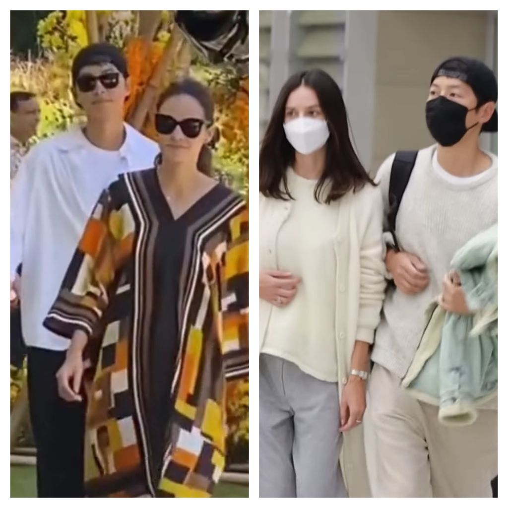 Array,Ayah Song Joong Ki Bungkam Saat Ditanya Kehamilan Menantu, Ini Reaksinya