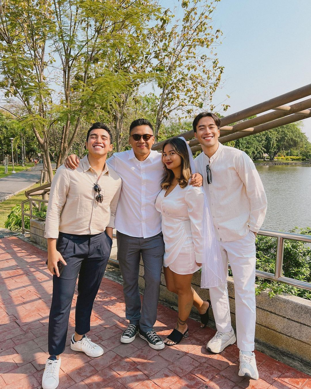 Array,Adik Vidi Aldiano Diisukan Nikah Beda Agama, Intip Momen Pernikahannya