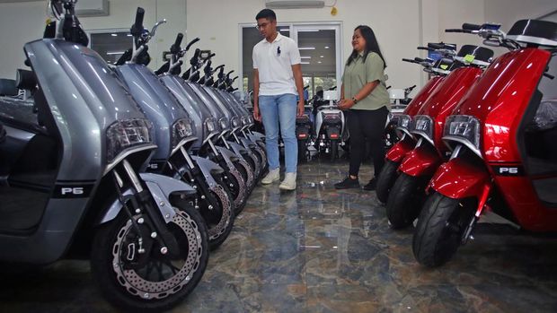 Array,Populasi Motor Listrik di RI Naik 200 Ribu Unit dalam 3 Tahun