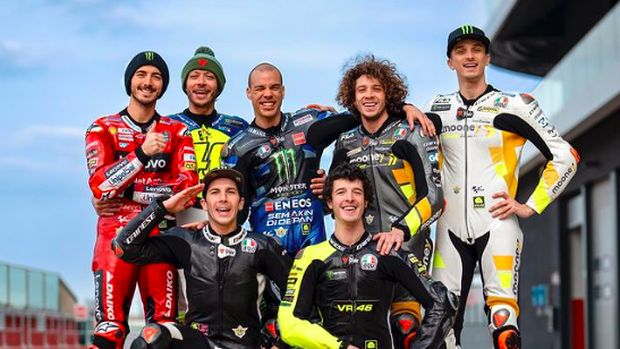 Array,Sibuk di Honda, Luca Marini Mengaku Tak Lupakan Padepokan Tavullia