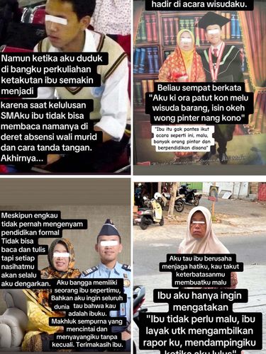 Array,Viral Pria ini Ungkap Alasan Ibu Tidak Pernah Mau Ambil Rapor ke Sekolah