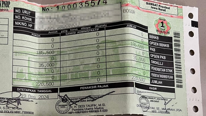 Array,Kesempatan Terakhir Pemutihan Pajak Kendaraan, Setelah Ini Tak Ada Ampun!