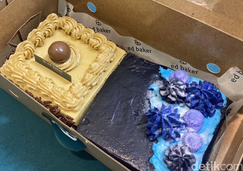 Kue Mocha dan Blue Forest Kukus Premium Ed Baker yang Bikin Nostalgia, Pionir kue kukus premium di Indonesia, Double Mood isi Classic Mocha dan Blue Forest, Classic Mocha Cake yang lembut dan nikmat, Uniknya Blue Forest dengan blueberi