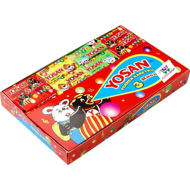 Nostalgia Yuk! 12 Permen Jadul Favorit Anak-anak 90-an, 1. Permen Susu White Rabbit, 2. Permen Rokok, 3. Permen Yosan, 4. Permen Kaki, 5. Permen Magic Pop, 6. Permen Telur Cicak, 7. Permen Kacamata, 8. Ting Ting Jahe, 9. Permen Cokelat Payung, 10. Permen Karet Telur Dinosaurus, 11. Permen Sugus, 12. Permen Jagoan Neon