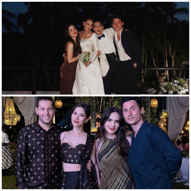 Array,4 Artis Perdana Pamer Kedekatan di Pernikahan Luna Maya-Maxime, Go Public?