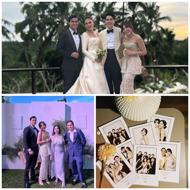 Array,4 Artis Perdana Pamer Kedekatan di Pernikahan Luna Maya-Maxime, Go Public?