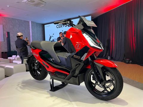 Array,Di Balik Desain Motor Listrik Alva yang Tampil Beda Menarik Perhatian