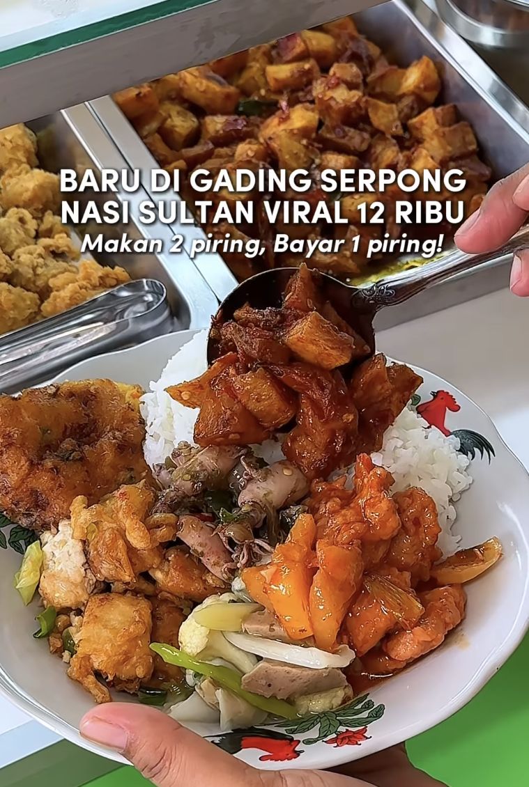 5 Nasi Aneka Lauk Murah di Gading Serpong, Mulai Rp 12 Ribu!, 1. Makan Semur, 2. Bakpao Sun, 3. Nasi Sultan Indonesia, 4. Makan Lodeh, 5. Dapur Medan Acu