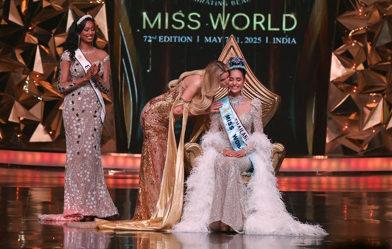 Array,Miss World 2025 Diraih Miss Thailand, Wakil Indonesia Terhenti di 40 Besar