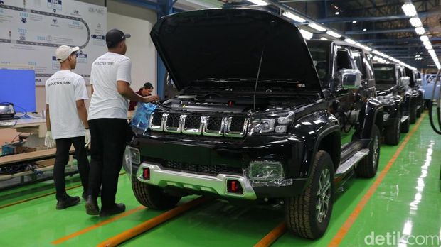Array,Mobil BAIC Dirakit di Purwakarta, Kapasitas Produksinya 800 Unit/Bulan