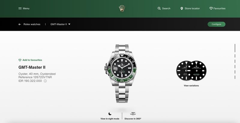 Array,Ini Detail Jam Rolex yang Didapat Timnas Usai ke Rumah Prabowo