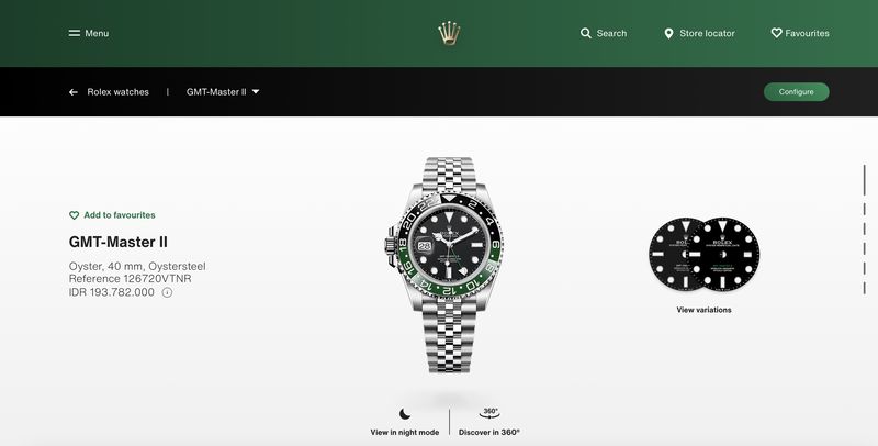 Array,Ini Detail Jam Rolex yang Didapat Timnas Usai ke Rumah Prabowo