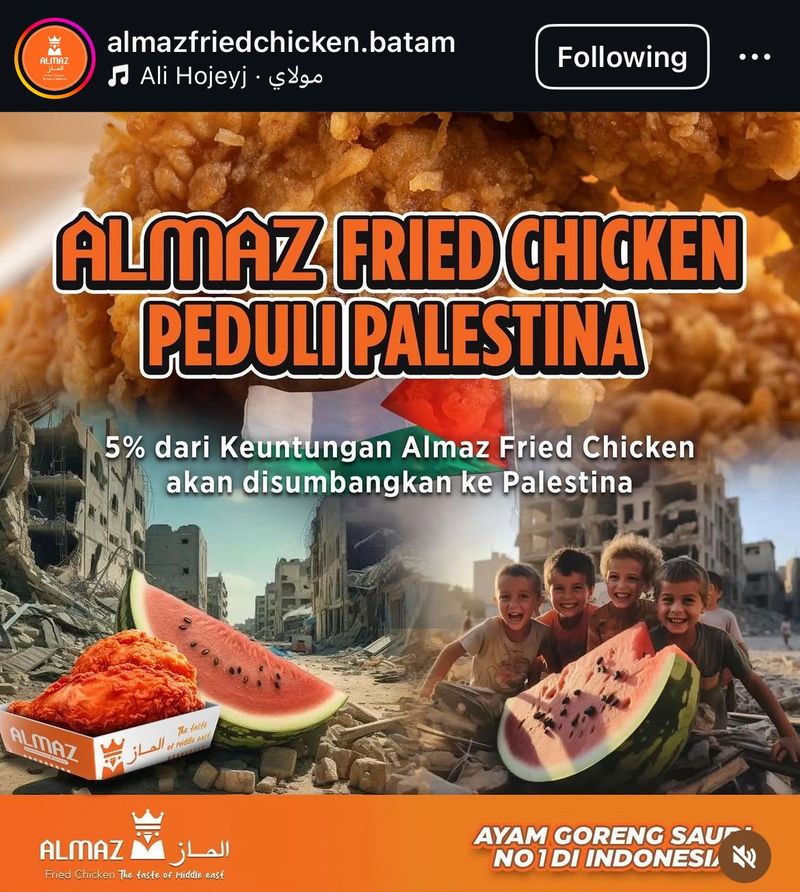 4 Fakta Almaz Fried Chicken, Gerai Ayam Goreng Arab Asal Indonesia, 1. Didirikan tahun 2024, 2. Racikan ayam goreng unik, 3. Punya nilai spiritual tinggi, 4. Kenikmatan ayam goreng berbumbu Arab