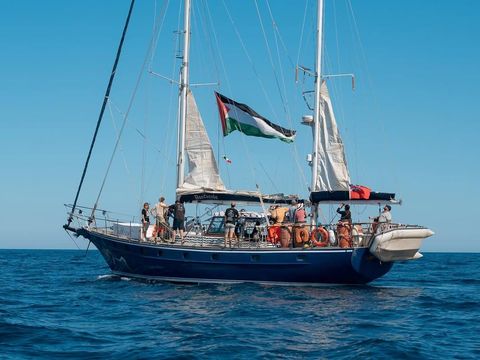 Array,Aktivis Greta Thunberg Diculik Israel Saat Berlayar ke Palestina