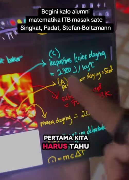 Array,Kocak! Netizen Ini Punya Rumus Bakar Sate Agar Lebih Enak