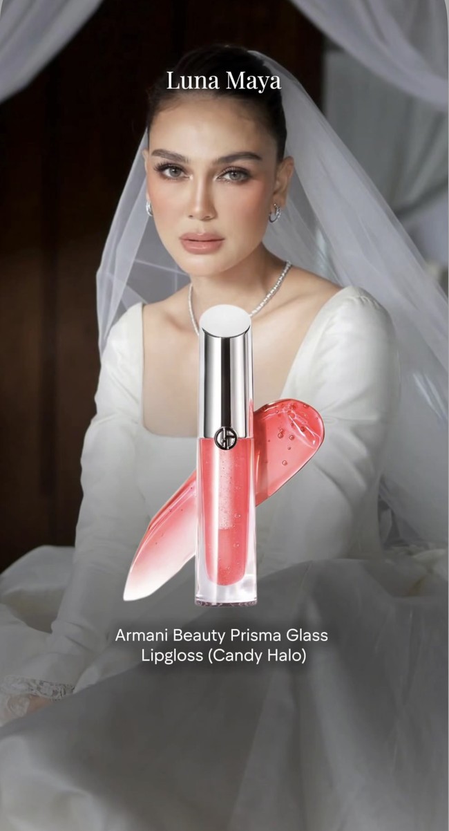 Array,4 Lipstik yang Dipakai Luna Maya Hingga Shenina Cinnamon saat Menikah