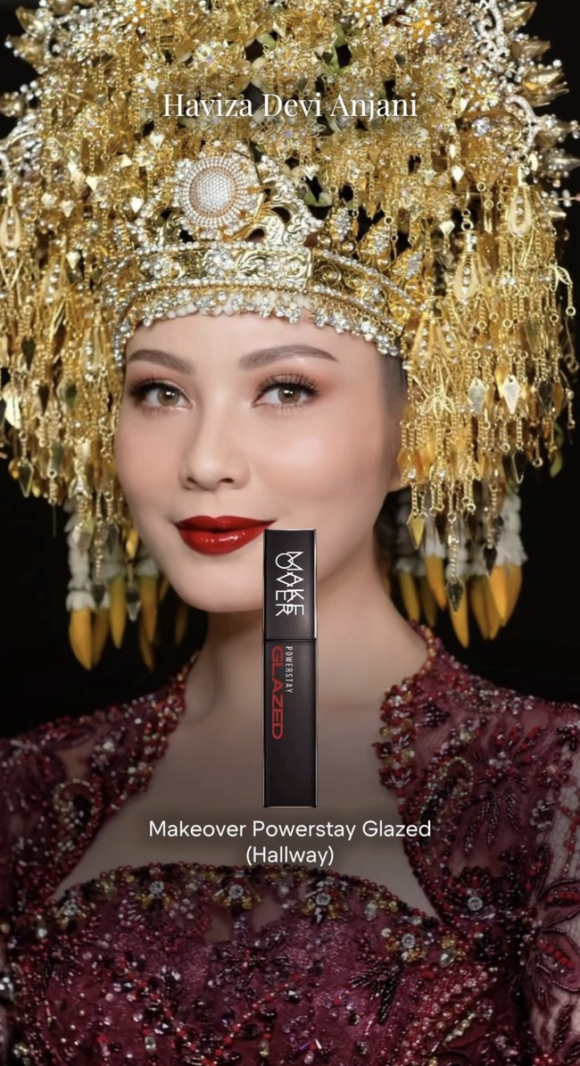 Array,4 Lipstik yang Dipakai Luna Maya Hingga Shenina Cinnamon saat Menikah