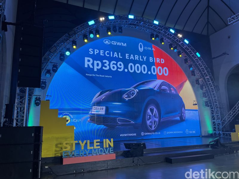 Array,Mobil Listrik Retro-Modern GWM ORA 03 Meluncur di RI, Segini Harganya