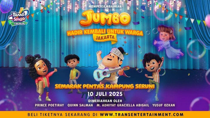 Geng Jumbo Kembali! Liburan Sekolah Semakin Meriah di Trans Studio Cibubur, Ada Domikado Juga!, Harga Tiket &amp; Cara Pembelian, Berikut detail harga tiketnya:, Wujudkan Liburan Seru dan Bermakna Semarak