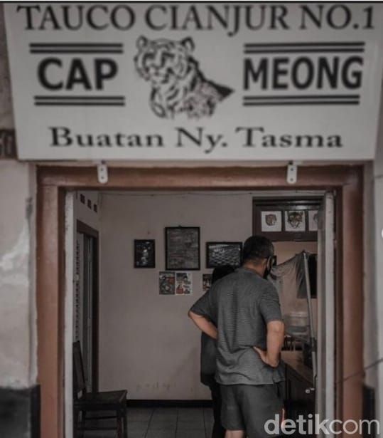 Array,Berproduksi Selama 140 Tahun, Cap Meong Jadi Legenda Tauco Cianjur
