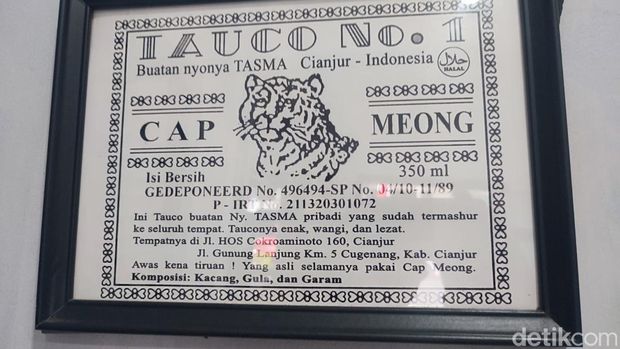 Array,Berproduksi Selama 140 Tahun, Cap Meong Jadi Legenda Tauco Cianjur