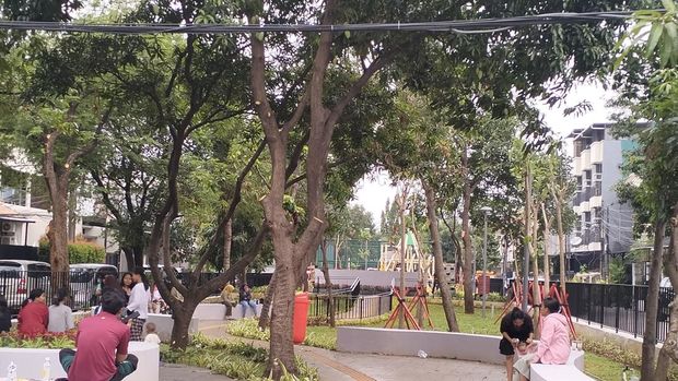 Array,Baru Diresmikan Pramono Anung, Ini Kondisi Taman Bugar Sekarang
