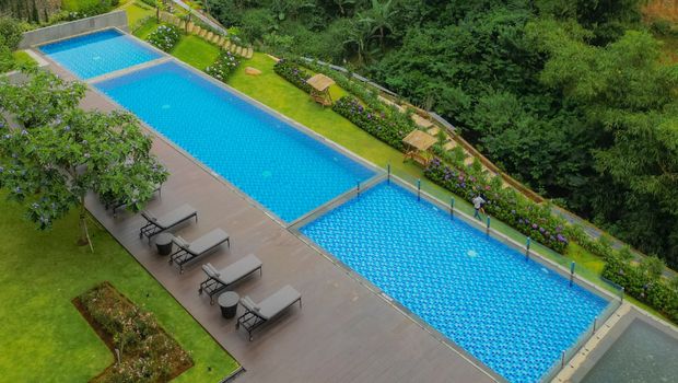 Array,Pesona Grand Aston Puncak, Hotel Full Pemandangan Gunung Lobi-Kamar
